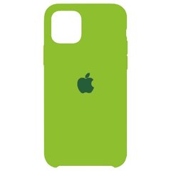Silicone case for iPhone 11 Pro Max (60) party green, Зелений