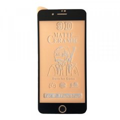 Защитное стекло Ceramic MATTE iPhone 7+/8+ Black тех упак