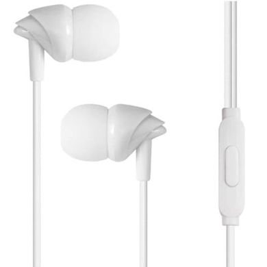 Навушники Usams EP-39 In-ear Plastic Earphone 1.2M White (HSEP3902)