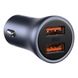 АЗУ Baseus Golden Contactor Pro Dual Quick Charger Car Charger U+U 40W (CCJD-A0G)
