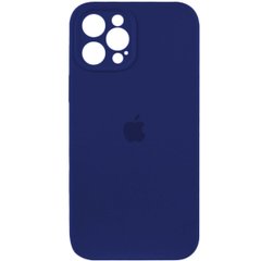 Чехол Silicone Full Case AA Camera Protect для Apple iPhone 12 Pro 39,Navy Blue