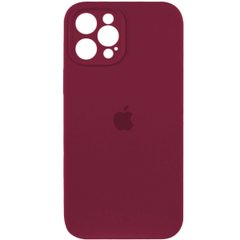 Чехол Silicone Full Case AA Camera Protect для Apple iPhone 12 Pro 47,Plum
