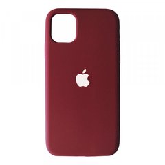 Silicone Case Full for iPhone 11 Pro Max (33) camelia white, Рожевий