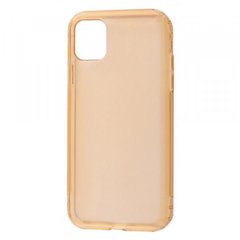 Чехол BASEUS Safety Airbags Case For iPhone 11 Pro Max Transparent Gold, Золотий