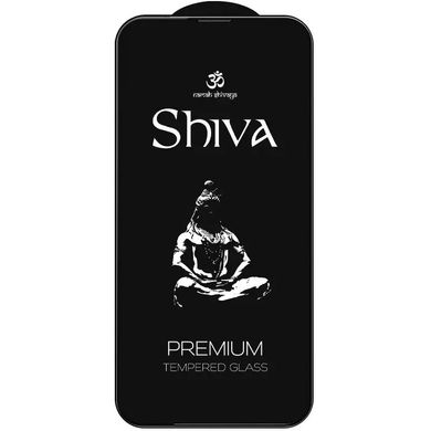 Захисне скло Shiva (Full Cover) для iPhone 15 чорне