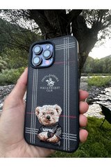 Чехол Santa Barbara Polo Dustin Bear для iPhone 14 Pro Черный
