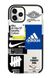 Чехол для iPhone 14 Pro Nike Air Jordan с защитой камеры Прозрачно-черный
