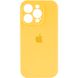 Чохол Silicone Full Case AA Camera Protect для Apple iPhone 14 Pro 56,Sunny Yellow