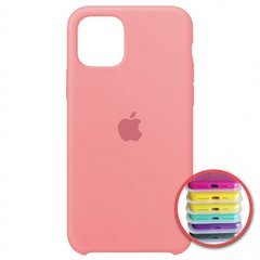 Silicone Case Full for iPhone 11 Pro Max ( 6) light pink, Рожевий