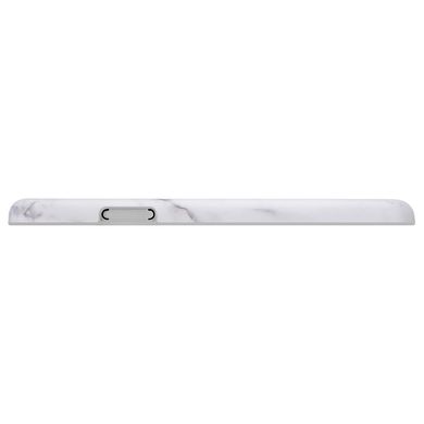 Силиконовый чехол на iPhone XR Белый мрамор