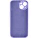 Чохол Silicone Full Case AA Camera Protect для Apple iPhone 15 26,Elegant Purple