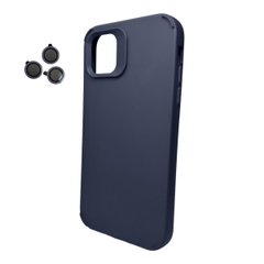 Чохол Cosmic Silky Cam Protect для Apple iPhone 12/12 Pro Deep Blue