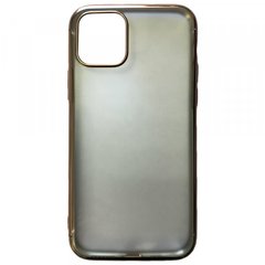 Чехол TPU Clear Matt CASE ORIGINAL iPhone 11 Pro Max gold, Золотий