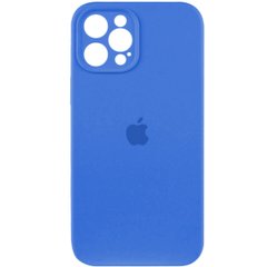 Чехол Silicone Full Case AA Camera Protect для Apple iPhone 12 Pro Max 3,Royal Blue