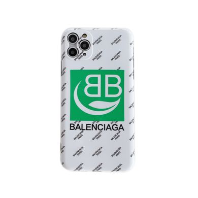 Белый чехол под Balenciaga на iPhone 11