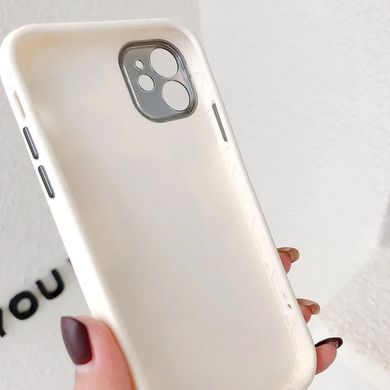 Чехол для iPhone 13 Pro Collage Labels Mona Lisa Белый + защита камеры