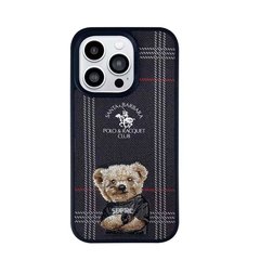 Чехол Santa Barbara Polo Dustin Bear для iPhone 14 Pro Max Черный