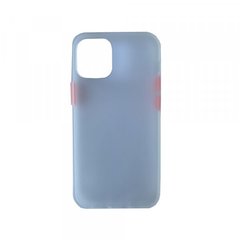 Накладка Gingle Matte Case iPhone 12 mini white/red