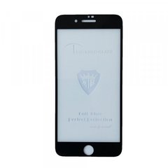 Защитное стекло Full Glue iPhone SE 2020 black тех упаковка
