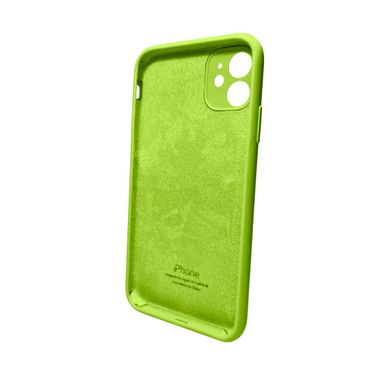 Чохол Silicone Full Case AA Camera Protect для Apple iPhone 11 Pro кругл 24,Shiny Green