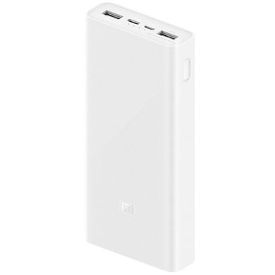 Внешний аккумулятор Xiaomi Mi Power Bank 3 20000mAh 18W Fast Charge (PLM18ZM) White (VXN4258CN)