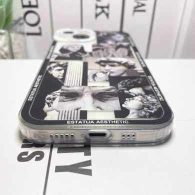 Чехол для Samsung Galaxy S23 FE Mona Lisa Коллаж Черно-белый