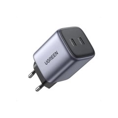 Зарядное устройство UGREEN CD294 Nexode 45W Charger EU (Space Gray)(UGR-90573) (UGR-90573)