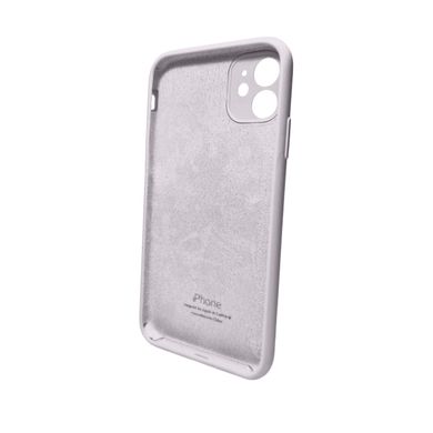 Чохол Silicone Full Case AA Camera Protect для Apple iPhone 11 Pro кругл 8,White