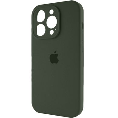 Чохол Silicone Full Case AA Camera Protect для Apple iPhone 14 Pro 40,Atrovirens