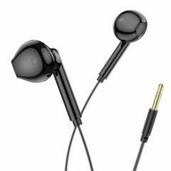 Навушники BOROFONE BM63 Melodic wire-controlled earphones with mic Black (BM63B)