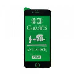 Защитное стекло CERAMIC iPhone 6/6S Black тех упаковка