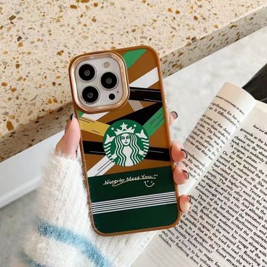 Чохол для iPhone 13 Starbucks із захистом камери Карамельний