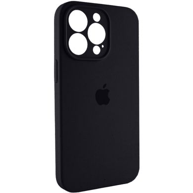 Чохол Silicone Full Case AA Camera Protect для Apple iPhone 14 Pro Max 14,Black