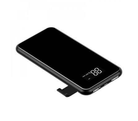 Зовнішній акумулятор PowerBank Baseus Wireless Charger 8000 mAh black