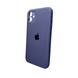 Чехол Silicone Full Case AA Camera Protect для Apple iPhone 11 Pro кругл 7,Dark Blue