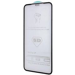Захисне скло 5D Hard (full glue) (тех.пак) для iPhone 14 Pro (6.1") Чорний
