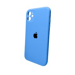 Чехол Silicone Full Case AA Camera Protect для Apple iPhone 11 Pro кругл 38,Surf Blue