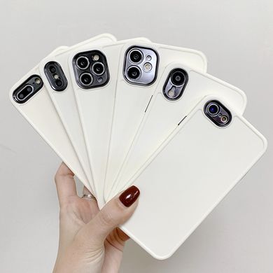Чехол Малиновый Пазл для iPhone X/XS с защитой камеры, Рожевий