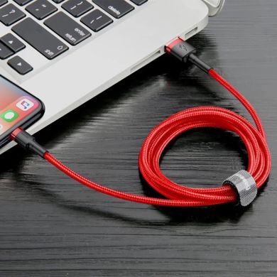Кабель Baseus Cafule Cable USB For Lightning 1.5A 2m Red+Red (CALKLF-C09)