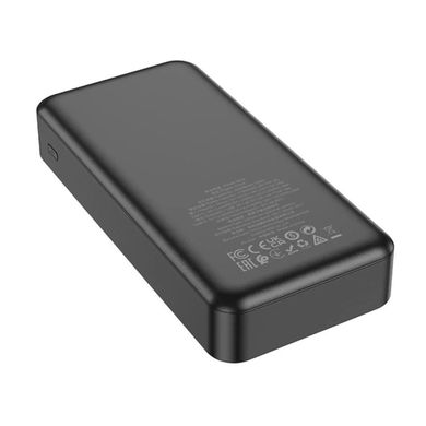 Зовнішній акумулятор HOCO J102A Cool figure PD20W+QC3.0 power bank(20000mAh) Black (6931474783622)