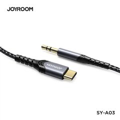 Кабель JOYROOM Audio Type-C to 3.5mm port audio cable SY-A03 |2M| Black