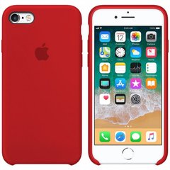 Silicone case for iPhone SE (14) red