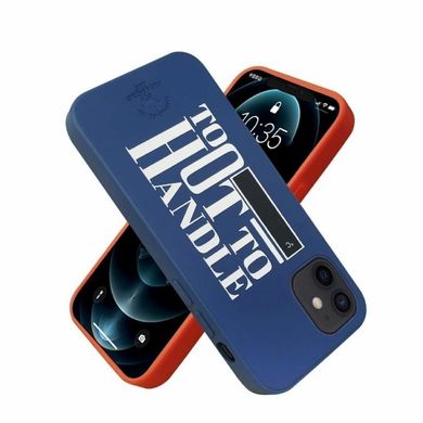Чохол для iPhone 12 Pro Santa Barbara Polo Egan "Hot" з термометром Синій