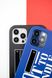 Кожаный синий чехол Santa Barbara Polo Egan "Hot" для iPhone 12 Pro с термометром