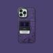 Чохол для iPhone 15 Pro Stone Island з патч-нашивкою Стоніков Фіолетовий