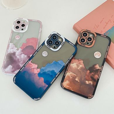 Чехол для iPhone 12 Mini Ethereal Dream с защитой камеры Прозрачно-розовый