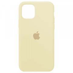 Silicone Case Full for iPhone 11 Pro Max (11) antique white, Білий