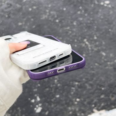 Чехол для iPhone 11 Pro Max Stone Island с патч-нашивкой Стоников Фиолетовый