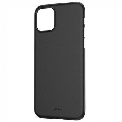 Силикон Baseus Wing Case for iPhone 11 Pro Max Solid Black, Черный