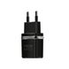 Мережевий зарядний пристрій HOCO C12 Smart dual USB charger Black (6957531063094)